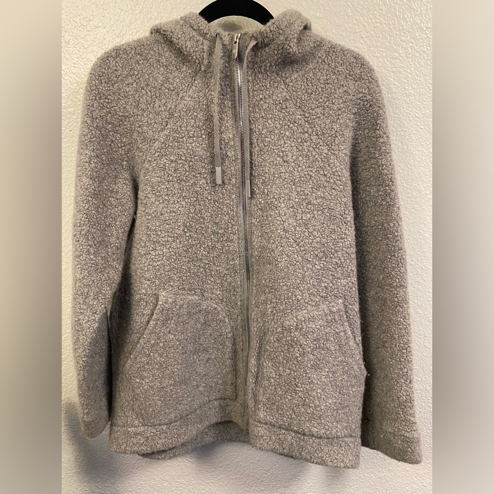 Lululemon Wool Blend Zip-up Jacket